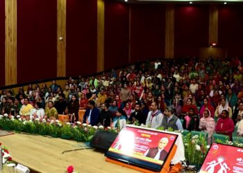 LG Sinha lays foundation stone of Sri Shankaracharya Temple envisioned in 1960