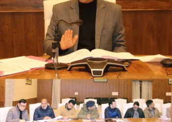 DC Budgam reviews road safety measures, enforcement