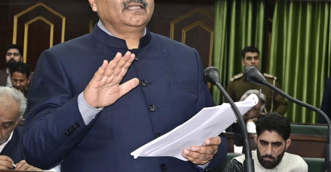 Budget Session 2026 : J&K Assembly passes grants for Jal Shakti, Forest, Tribal Affairs departments