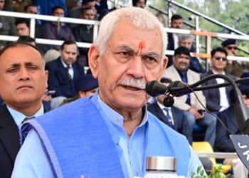 Hit terrorism hard, work with society to wipe out menace from UT: LG Sinha to J&K Police