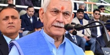 Hit terrorism hard, work with society to wipe out menace from UT: LG Sinha to J&K Police