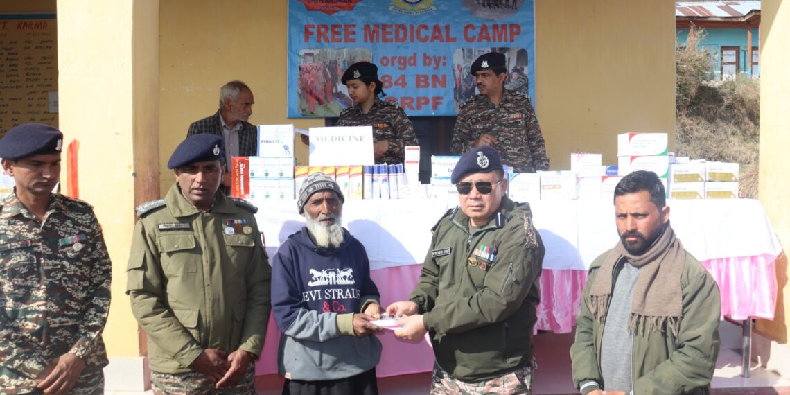 CRPF organizes free medical camp in remote Ramban village