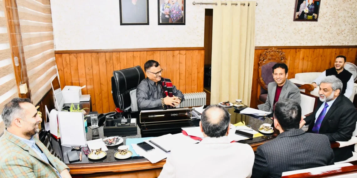 Rana reviews UT CAPEX works of Jal Shakti department