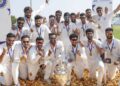 === Historic Glory ===  J&K lift maiden Ranji Trophy after 66-year wait