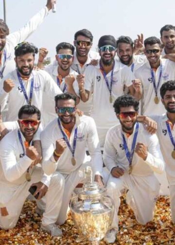 === Historic Glory ===  J&K lift maiden Ranji Trophy after 66-year wait