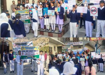 Nasha Mukt Bharat Abhiyaan : SWD organises awareness rally at Thathri