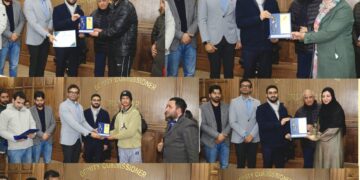 District Admin Srinagar felicitates Specially-Abled Students of Abhinandan Home Solina