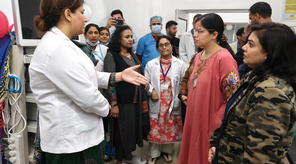 Advanced laparoscopic machine installed at Ghagwal hospital