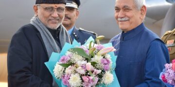 Vice-President Radhakrishnan arrives in Sgr on maiden J&K visit