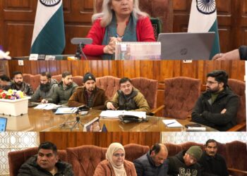 SANJY-2026: DC Bandipora reviews arrangements at Shadipora Transit Camp
