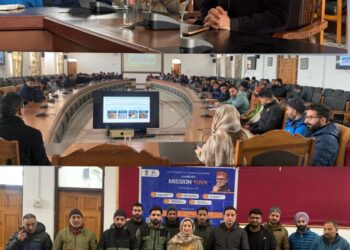 Mission YUVA training conducted in Anantnag 