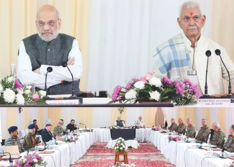 Ensure ‘zero infiltration,’ eliminate Pak terrorists: Amit Shah directs top security brass