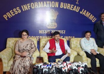 Centre stands with J&K: Athawale on post-Art 370 progress