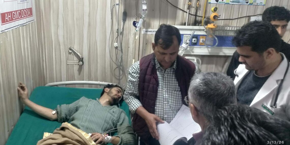 Bhaderwah road accident kills 2 of family