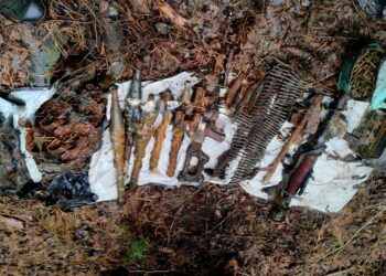 Forces bust terrorist hideout in Bandipora