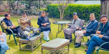 Cross-Party leaders called on Farooq Abdullah 