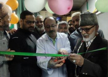 Sagar inaugurates advanced Catarhex 3 Phaco Emulsification Unit at Gousia Hospital, Khanyar