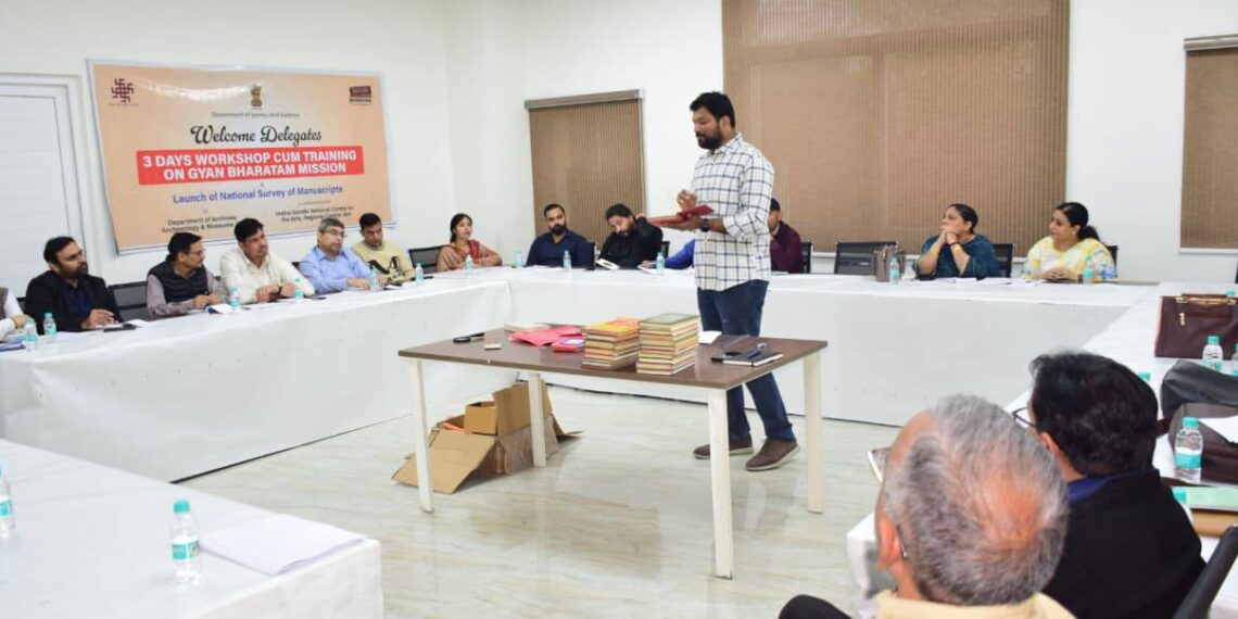GYAN BHARATAM MISSION : 3-day awareness cum training workshop concludes in Jammu