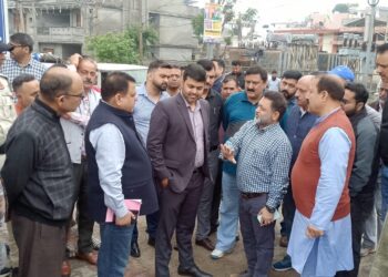 Commissioner JMC conducts inspection of Wards 26, 39 & 66