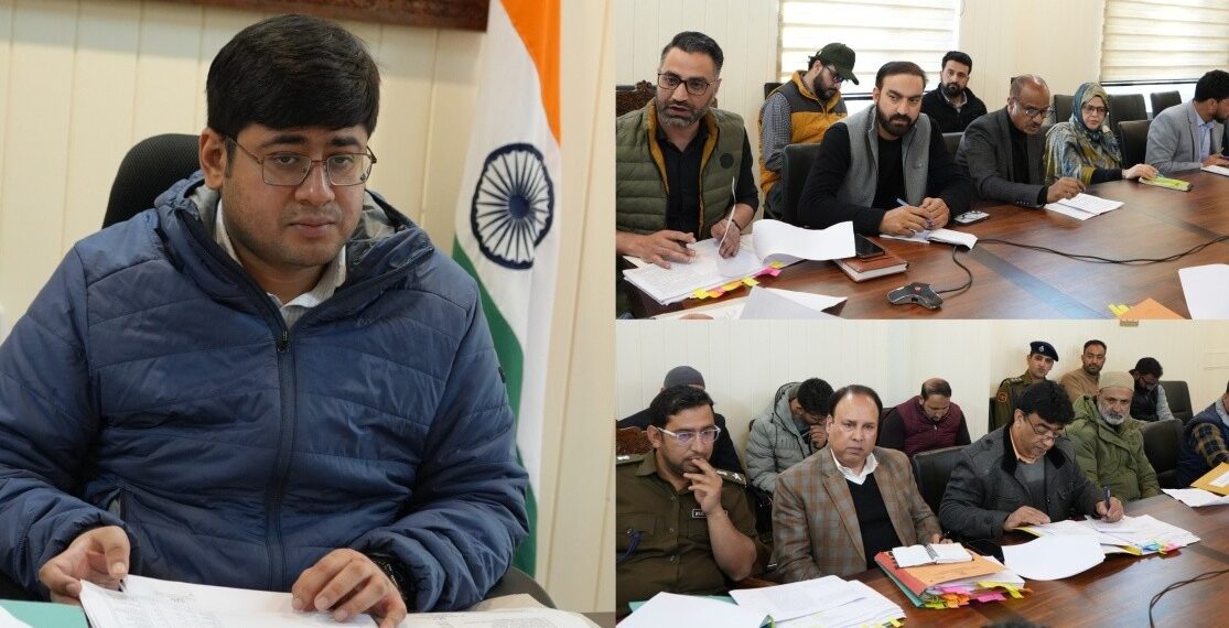 DC Ganderbal chairs monthly NCORD meeting