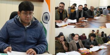 DC Ganderbal chairs monthly NCORD meeting