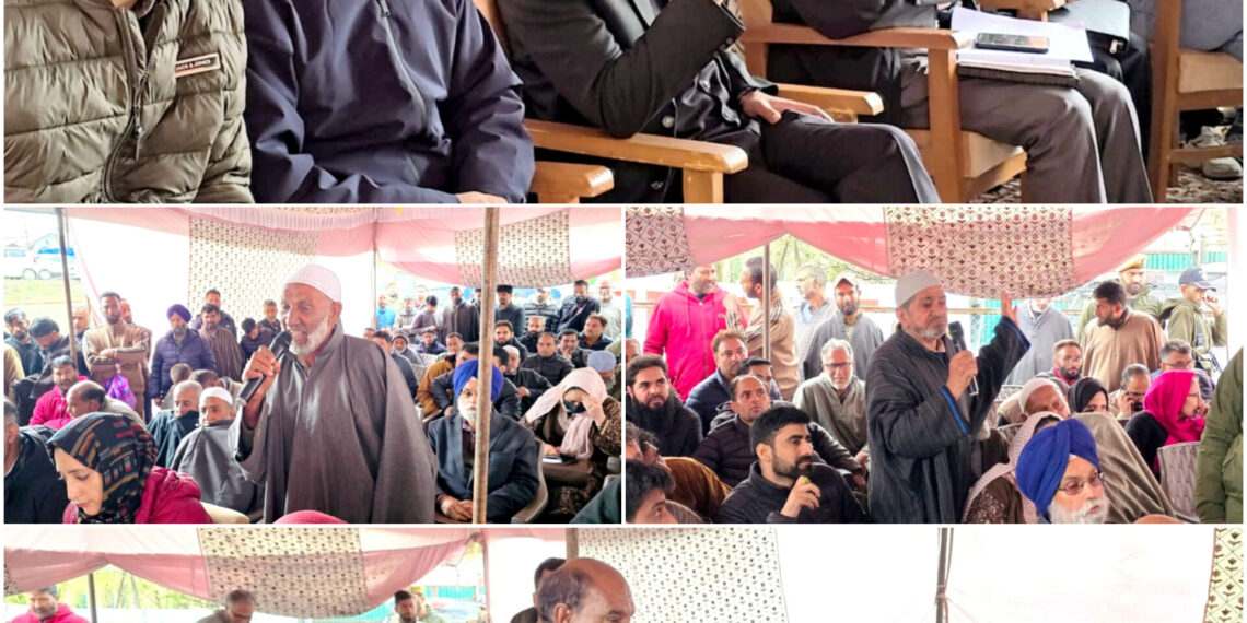 DC Baramulla presides over Block Diwas Programme at Kanispora