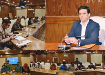 DC Budgam reviews Youth Engagement, Empowerment Plan