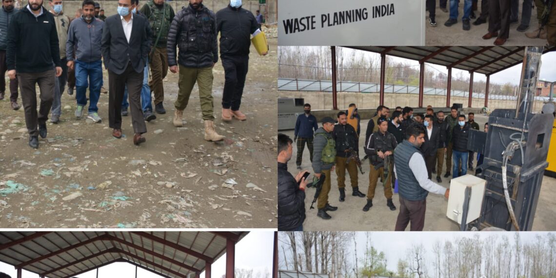 DC Kulgam reviews functioning of Solid Waste Management Site at Liroo