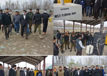 DC Kulgam reviews functioning of Solid Waste Management Site at Liroo