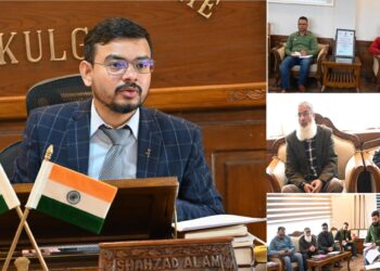 DC Kulgam reviews power sector functioning