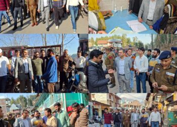 DC Ramban reviews development scenario in Gool, Sangaldan