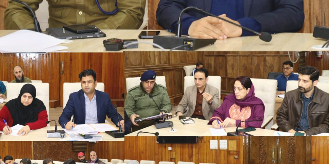 DC Srinagar, SSP review anti-drug measures at District NCORD meeting