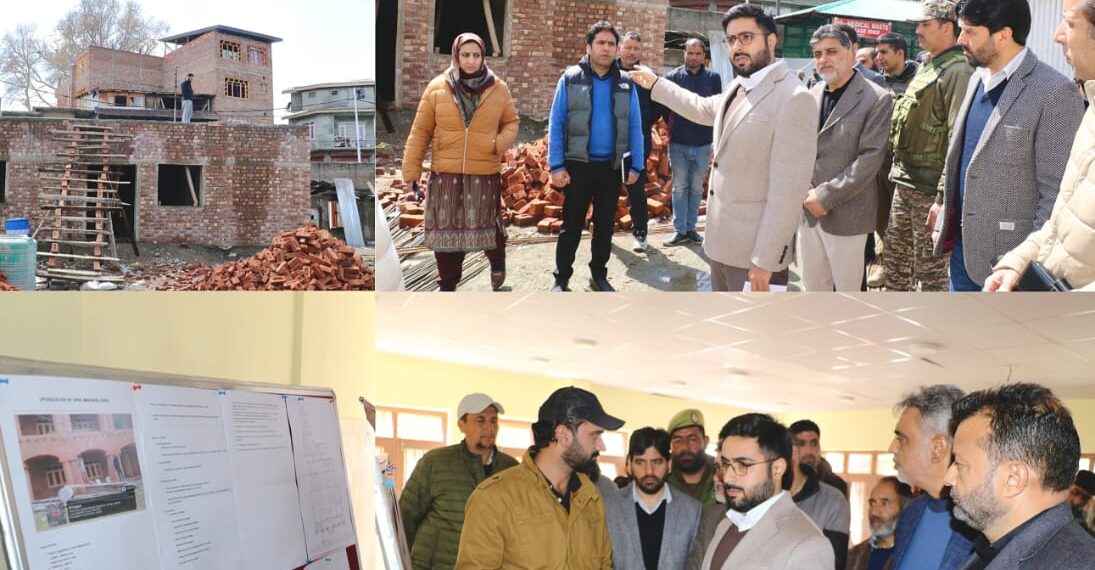 Akshay reviews JLNM Hospital, UPHC S.R. Gunj health infra projects