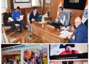 Div Com directs strict enforcement of single use plastic ban across Kashmir