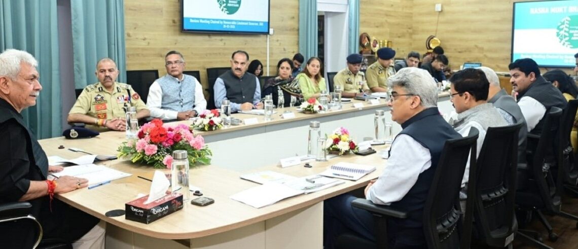 LG calls for dismantling entire ecosystem of drug smuggling, narco-terrorism in J&K