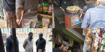 Food Safety Department conducts market inspection in Shopian