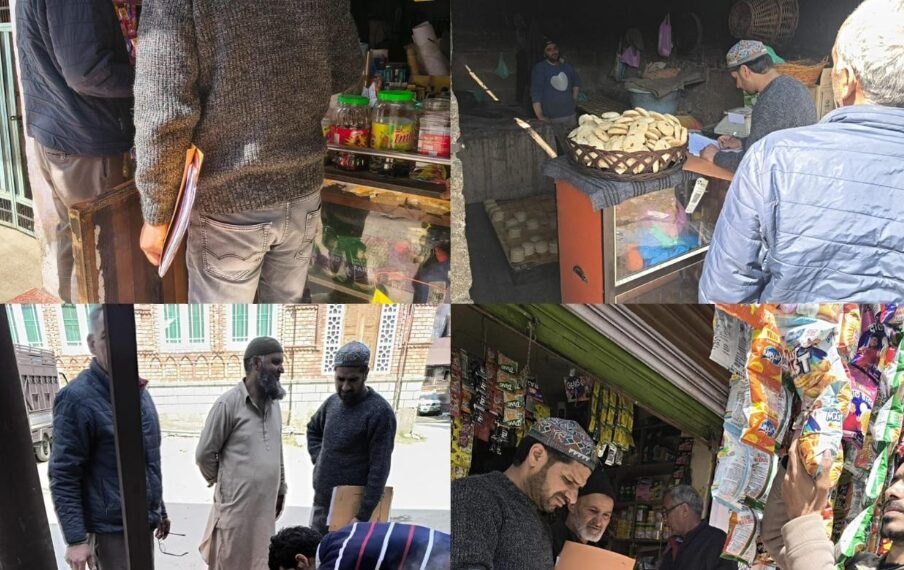 Food Safety Department conducts market inspection in Shopian
