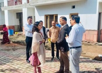 H&P staff quarters project in Jammu nearing completion, Secretary reviews progress