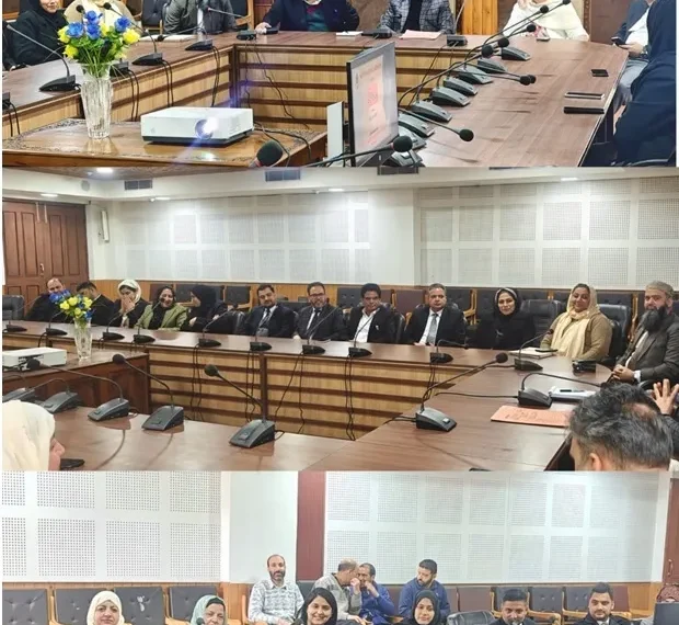 Chairman DLSA Srinagar reviews preparations for forthcoming National Lok Adalat