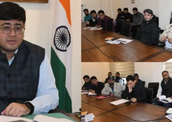 DC Ganderbal reviews digitization progress of revenue records