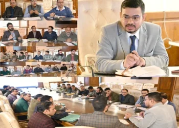 DC Budgam visits district hospital, inspects blood bank, oxygen plant