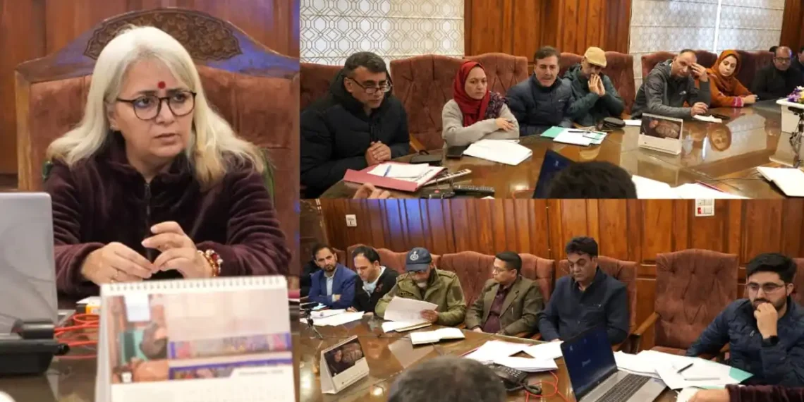 DC Bandipora chairs Road Safety Meeting