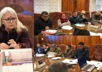 DC Bandipora chairs Road Safety Meeting
