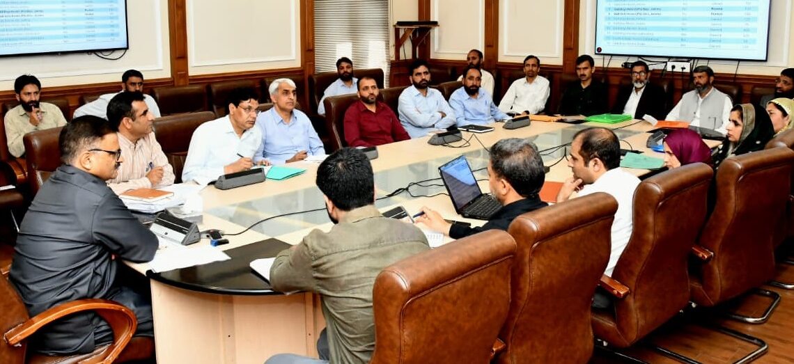 Javed Rana reviews functioning of Tribal Hostels in Jammu