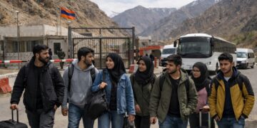 First batch of Kashmiri students evacuated from Iran to Armenia