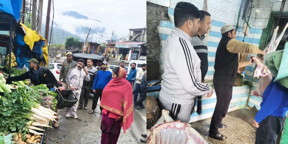 Market checking drives conducted in Ramban