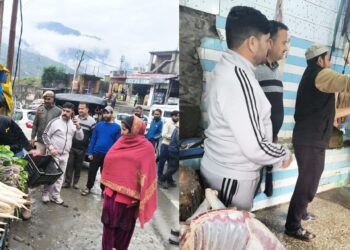 Market checking drives conducted in Ramban