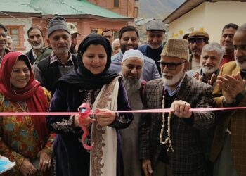 Sagar inaugurates Rs 1.78 Cr new school block at GHSS Nishat