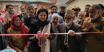Sagar inaugurates Rs 1.78 Cr new school block at GHSS Nishat