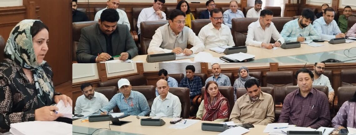 Sakeen Itoo directs strict quality checks on medicines